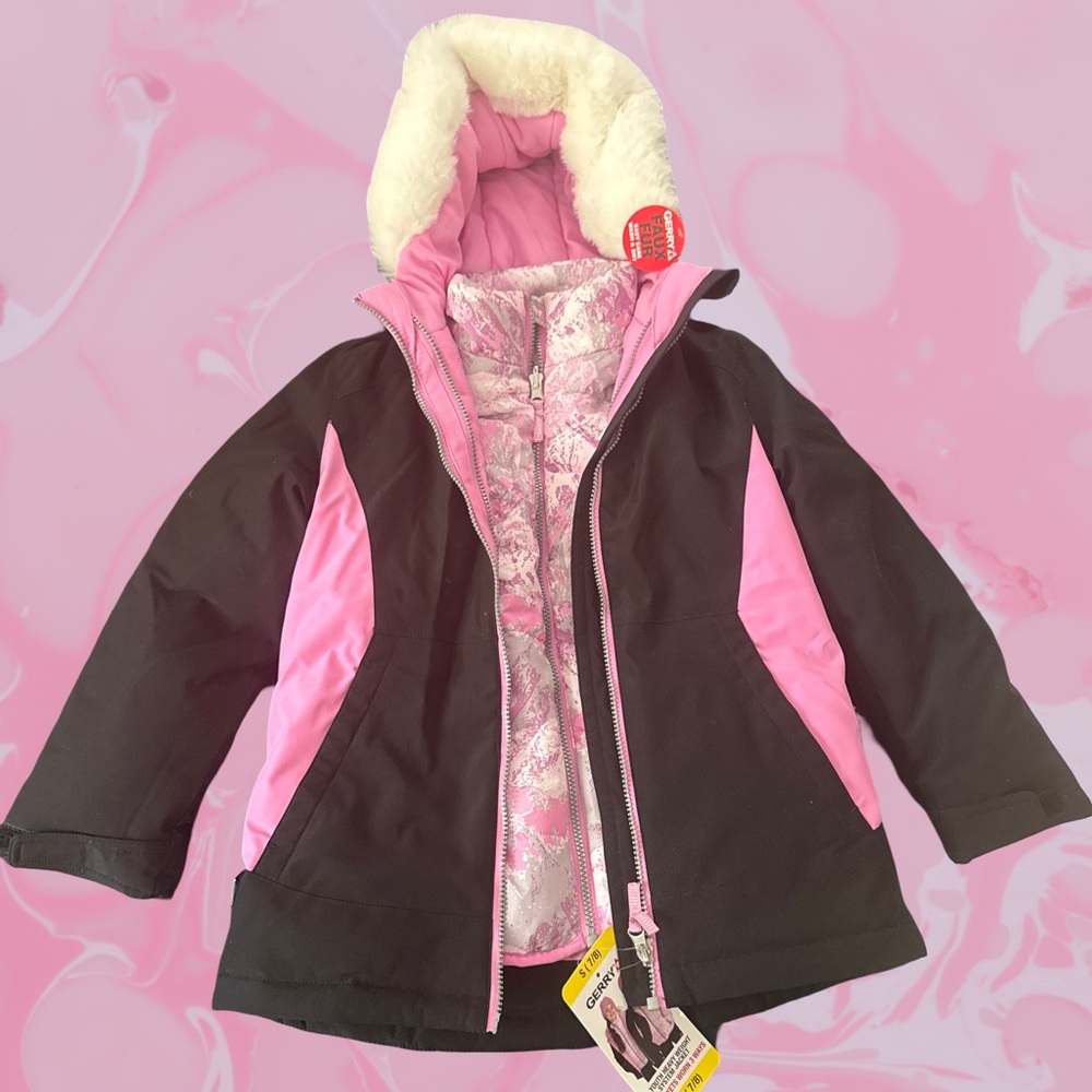 Gerry 2Pc winter coat jacket girl 5-6